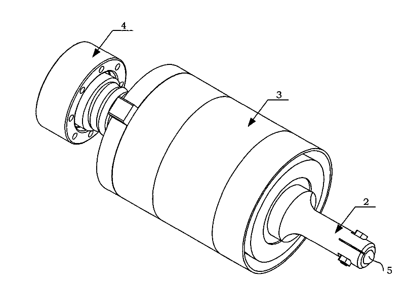 Ultraphonic elliptical vibration and extrusion processing device based on double-excitation longitudinal bending elliptical energy converter