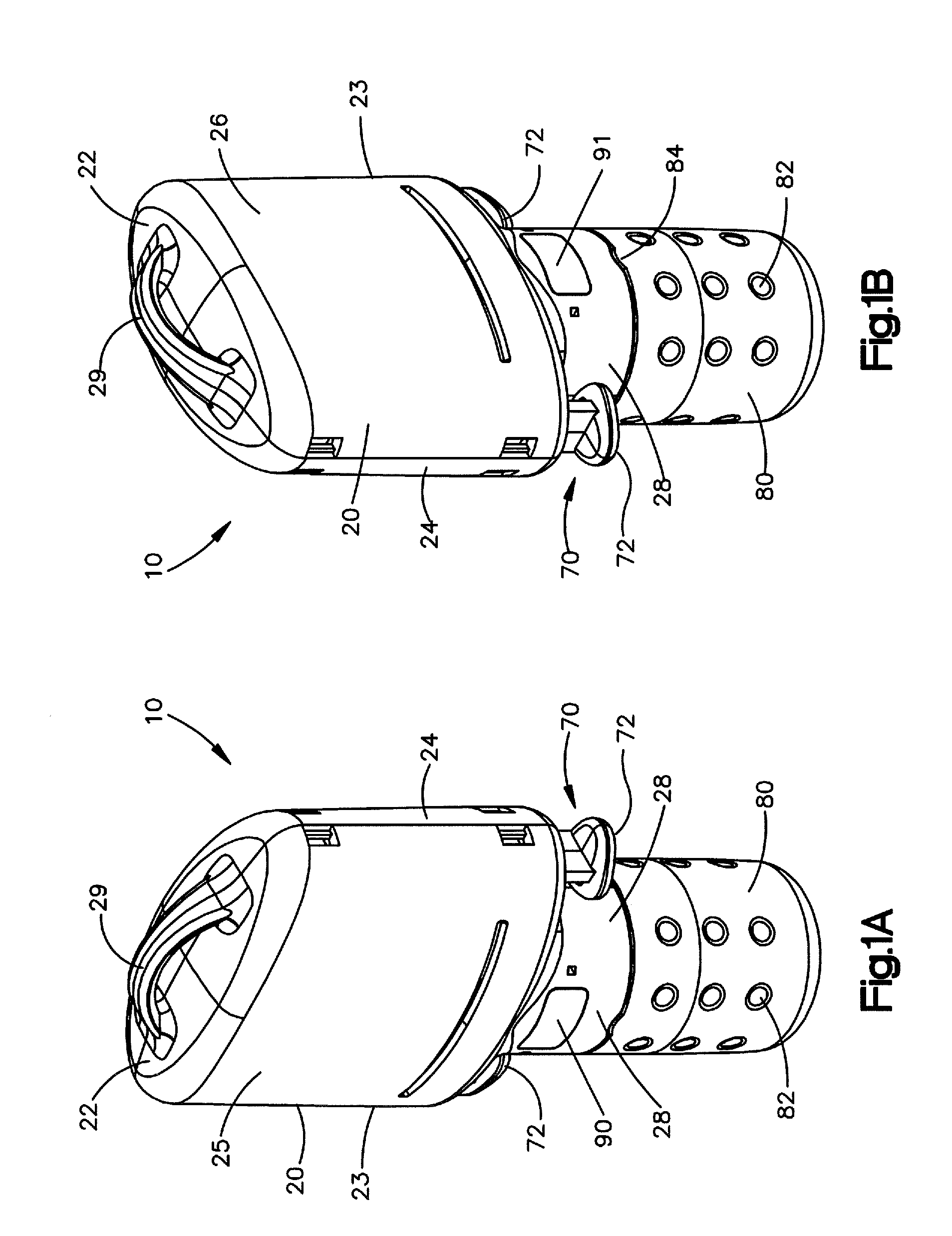 Injector for auto-injection of medication and associated method of use