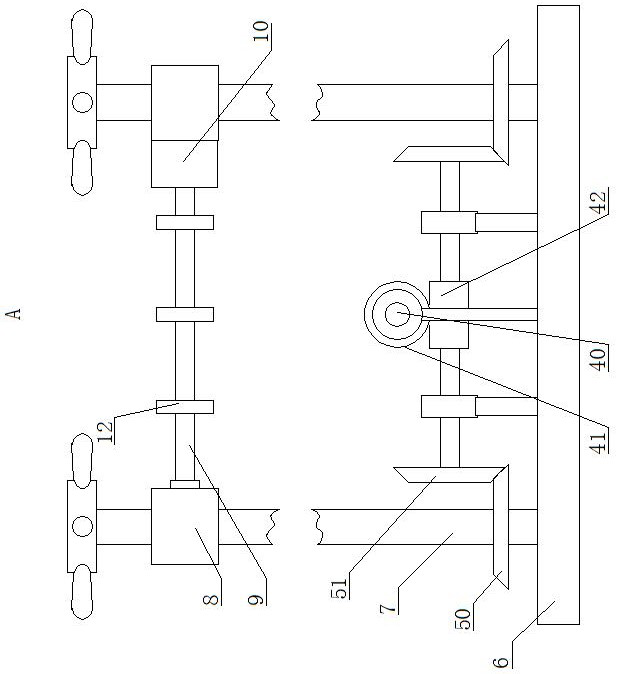 Rubber pre-forming cooling device for production of damping component of washing machine