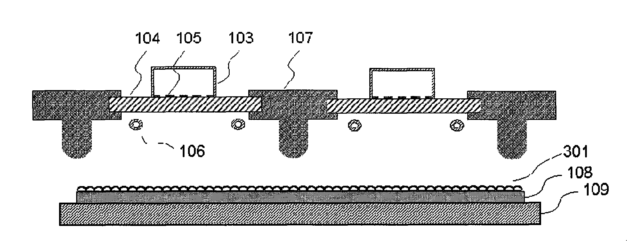 Large area microwave plasma CVD device