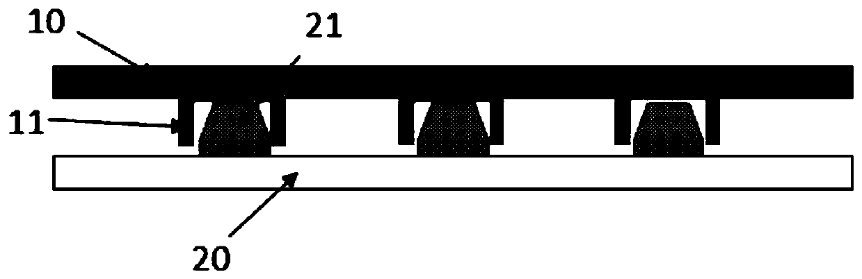 Transfer method of micro light emitting diode and transfer substrate