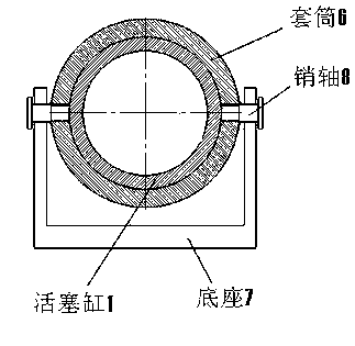 Piston type damping mechanism