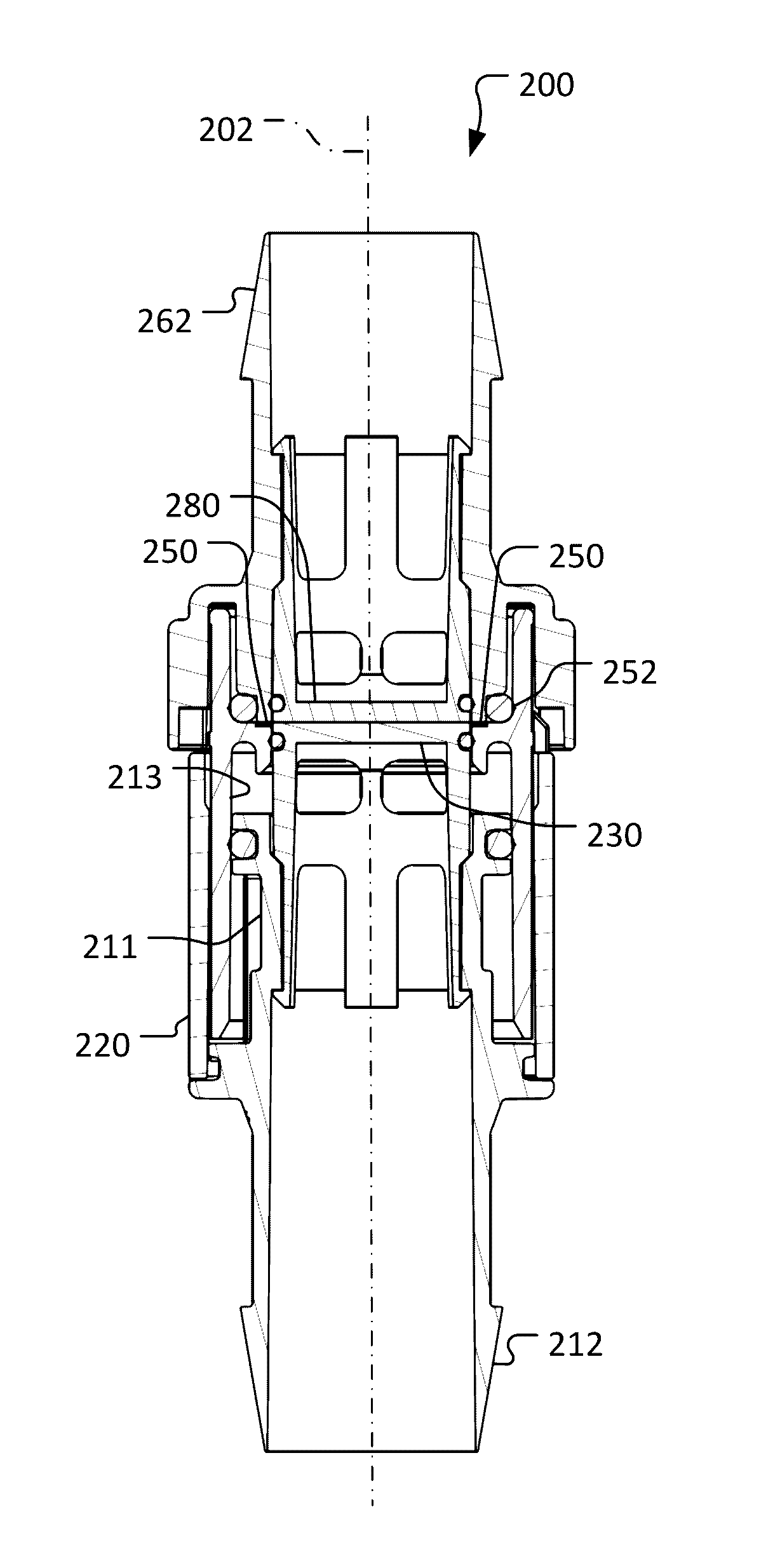 Single-use aseptic fluid couplings