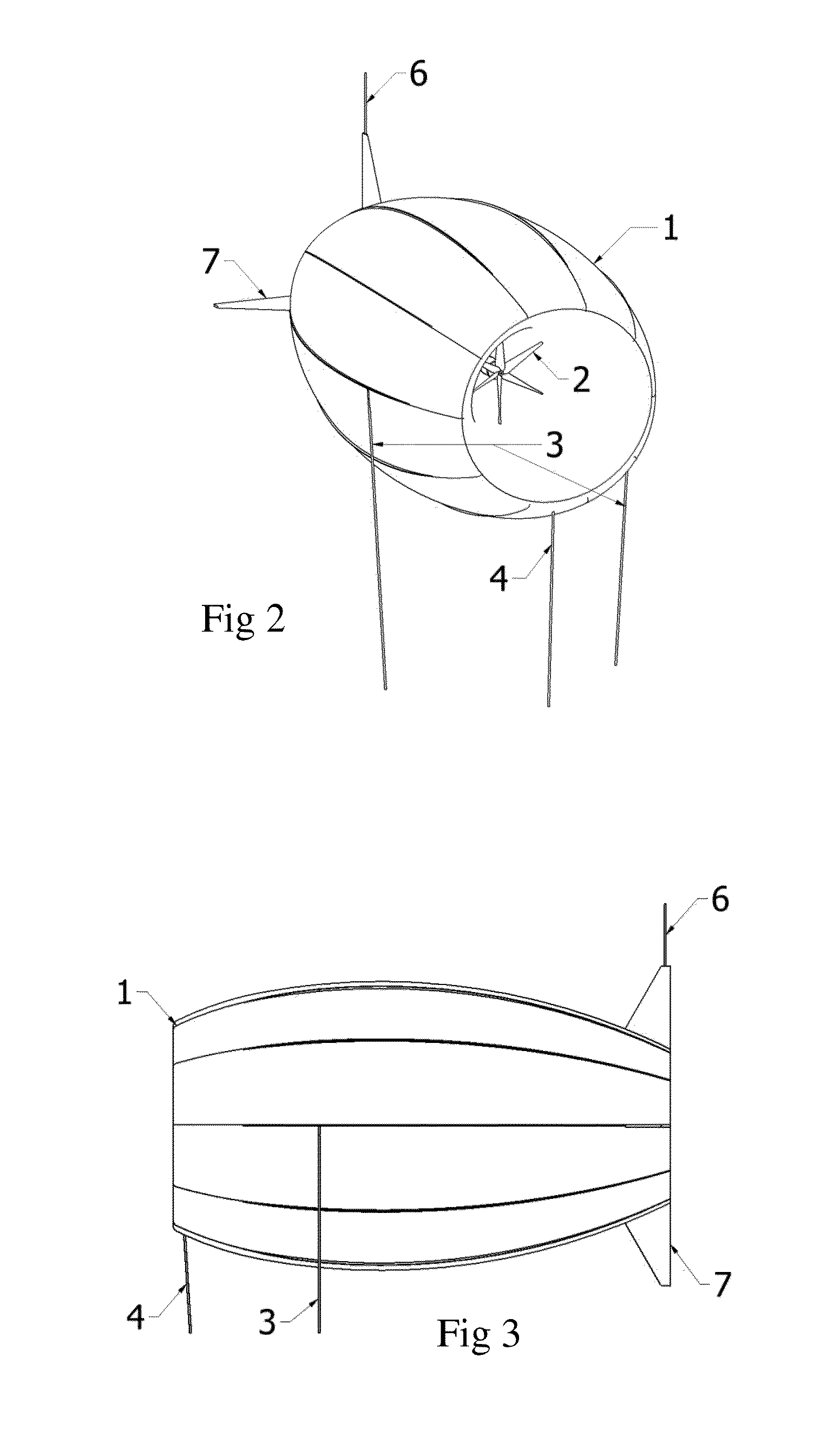 Portable Self-Inflating Airborne Wind Turbine System