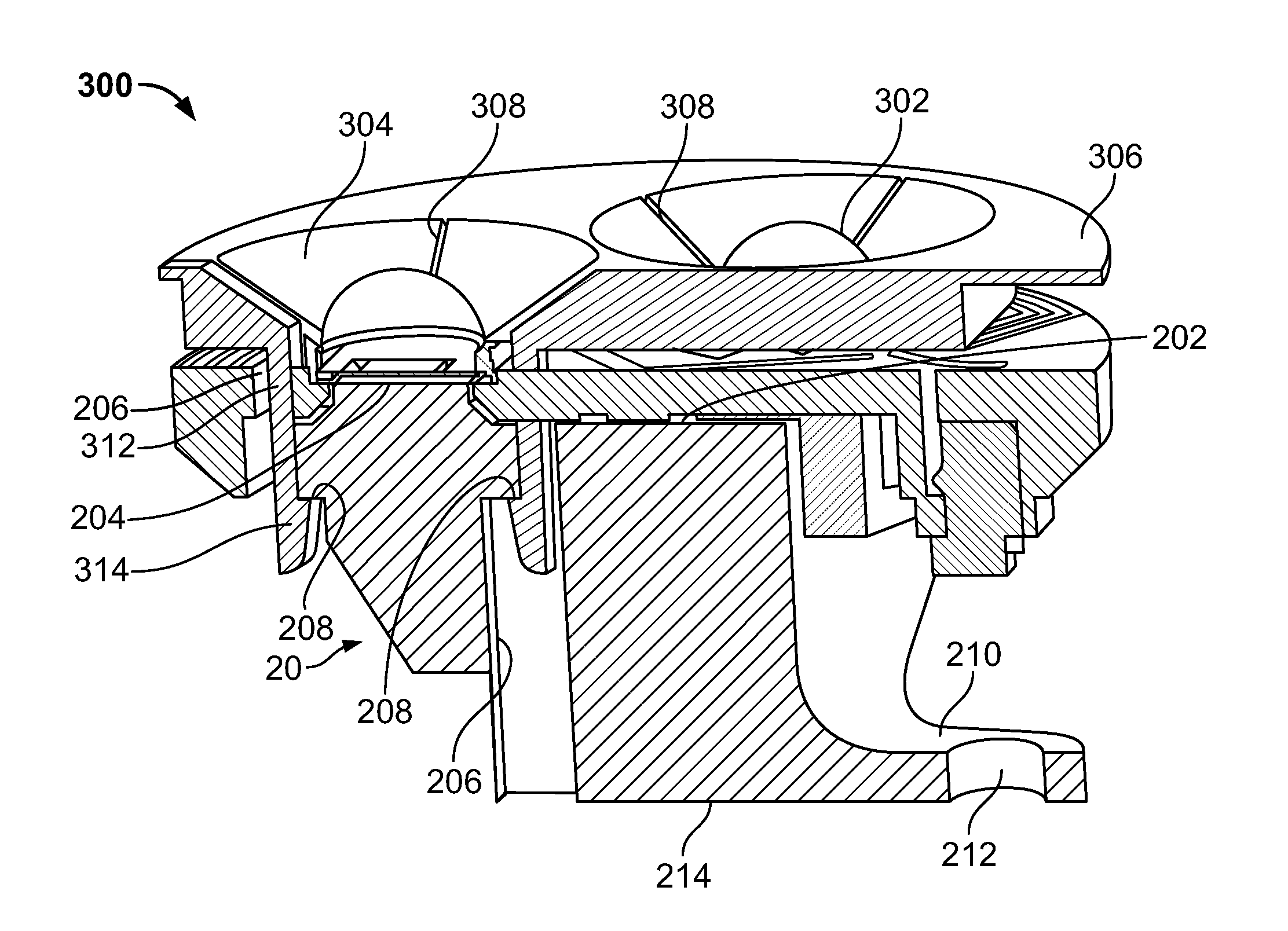 LED interconnect assembly