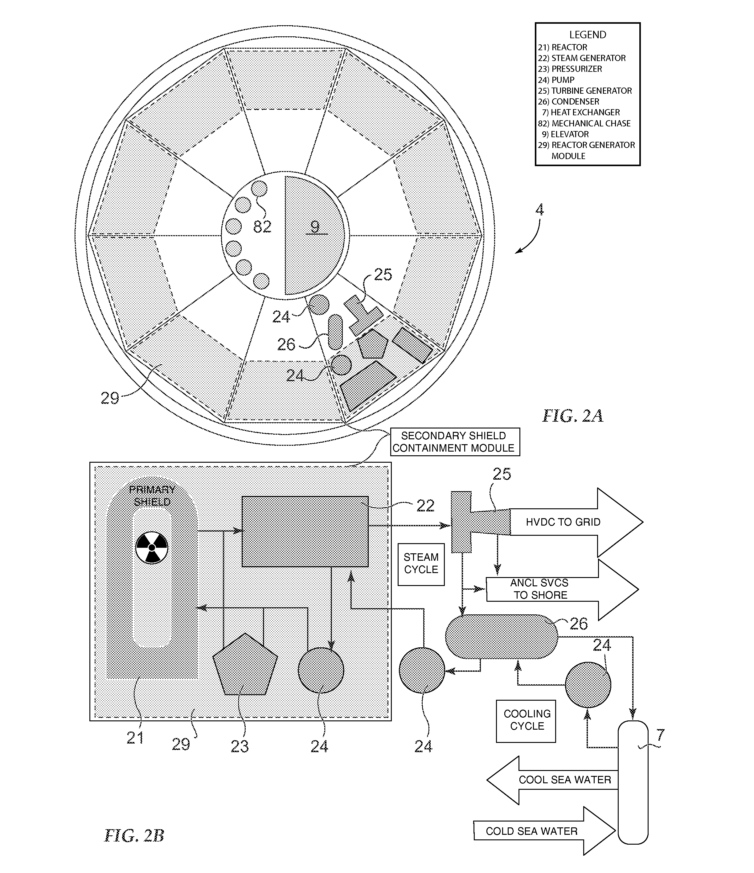 Semi Submersible Nuclear Power Plant and Multi-Purpose Platform