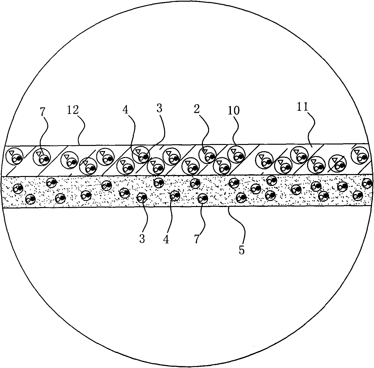 Long-acting type condom with sterilization function and producing method thereof