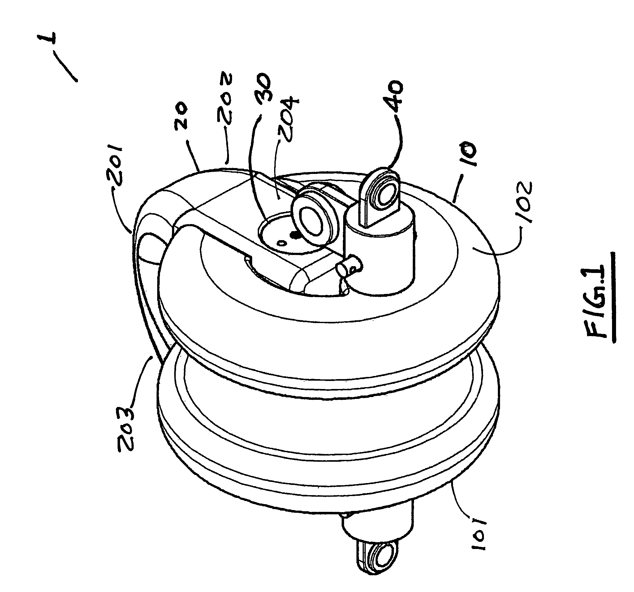 Detachable synthetic rope connector