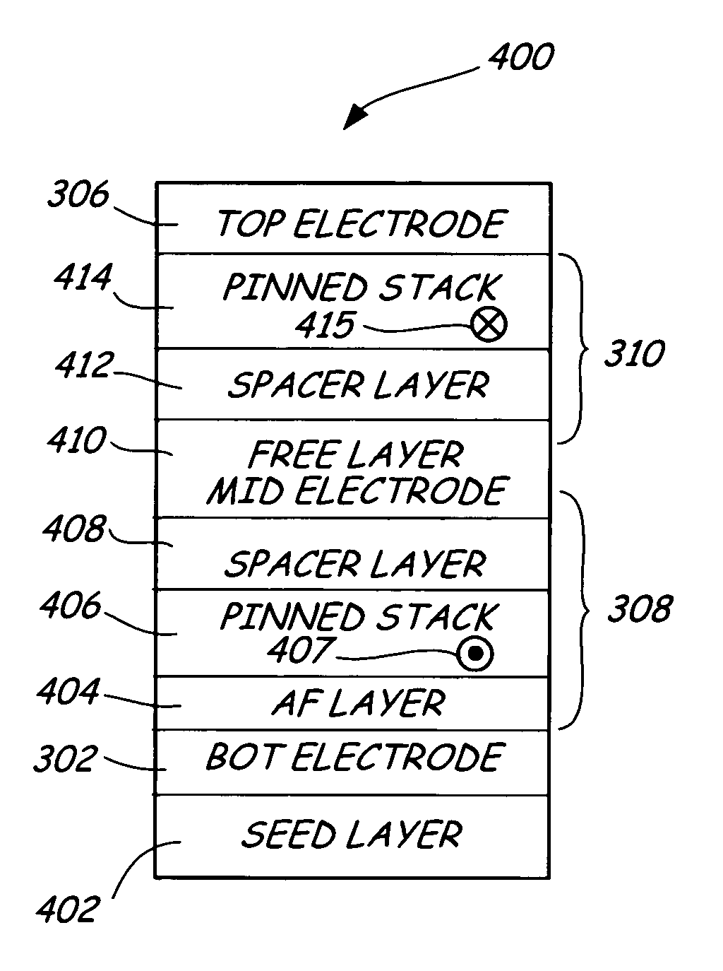 Differential/dual CPP recording head