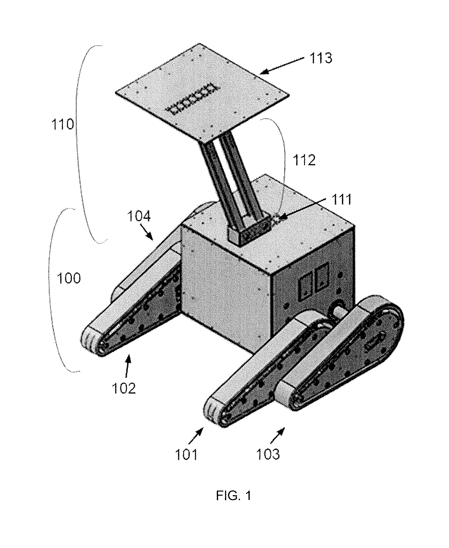 Dynamically stable stair climbing home robot