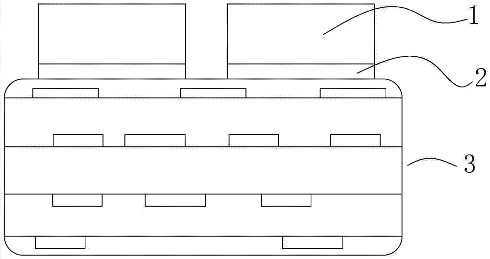 Circuit board with high current module and manufacturing method thereof