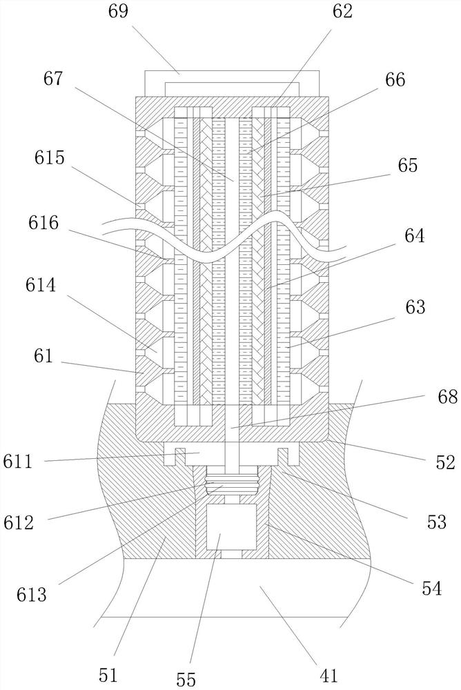 Double-type filtering device for tea oil