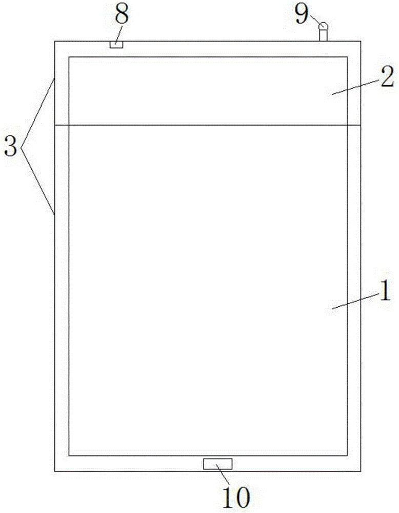 Double-sided sound insulation screen