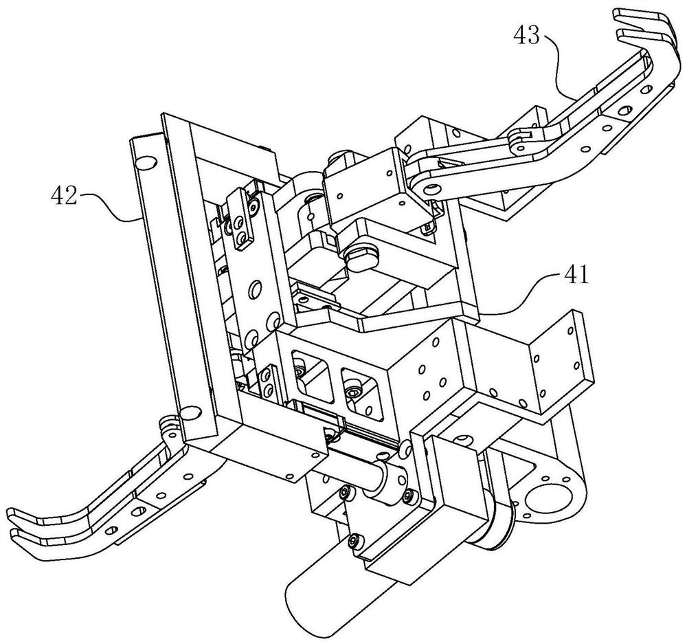 Self-adaptive climbing robot for electric power angle steel tower