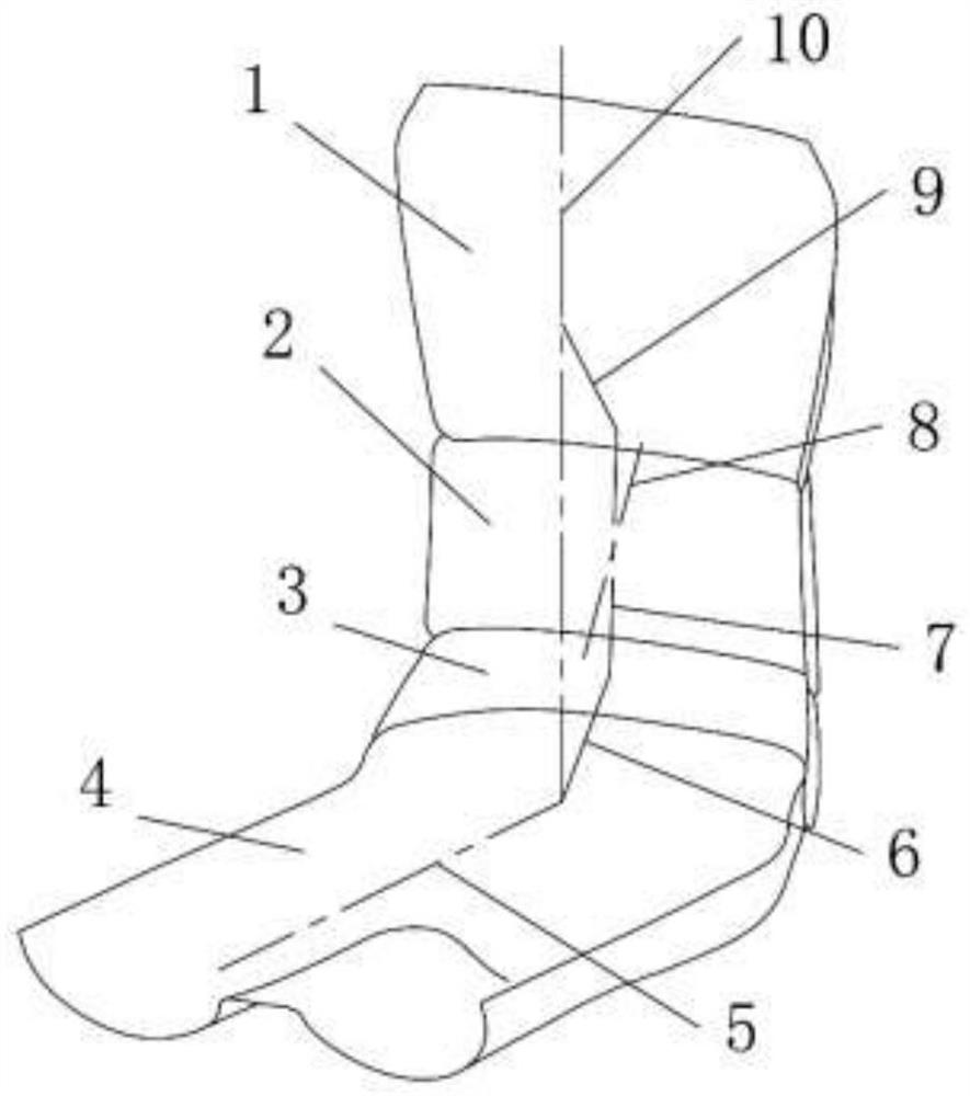 Seat hard point and hard point size rapid simulation calculation method