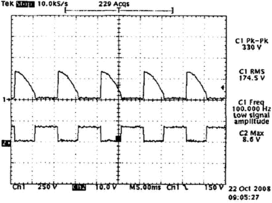 Efficient LED fluorescent lamp power supply