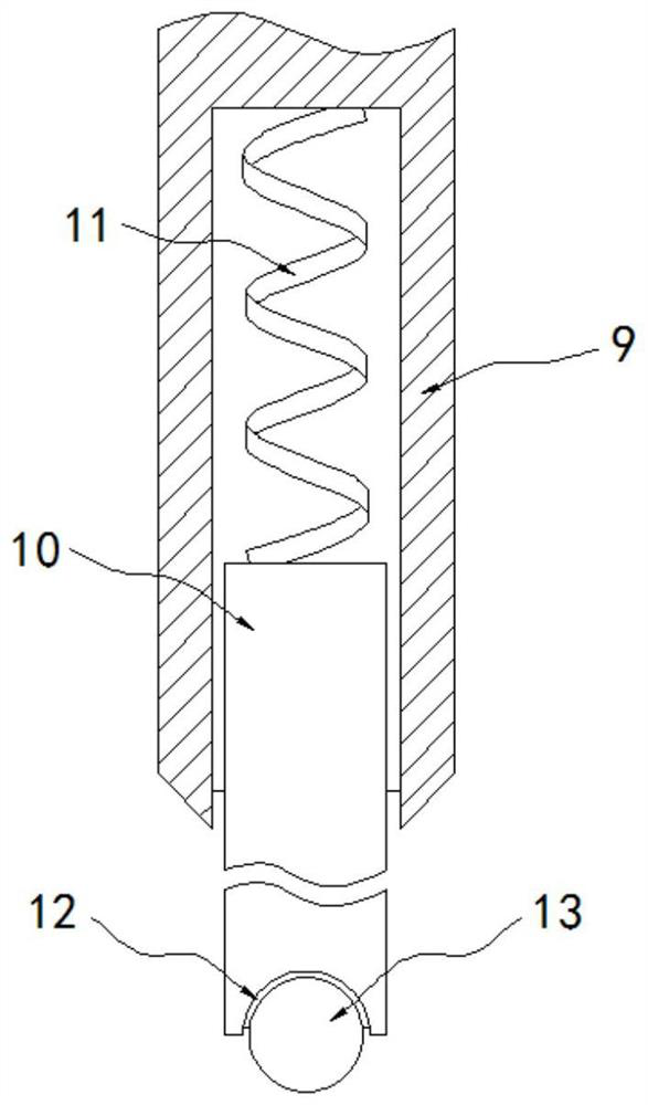 Automobile skylight sealing performance detection device for detecting liquid circulation flow