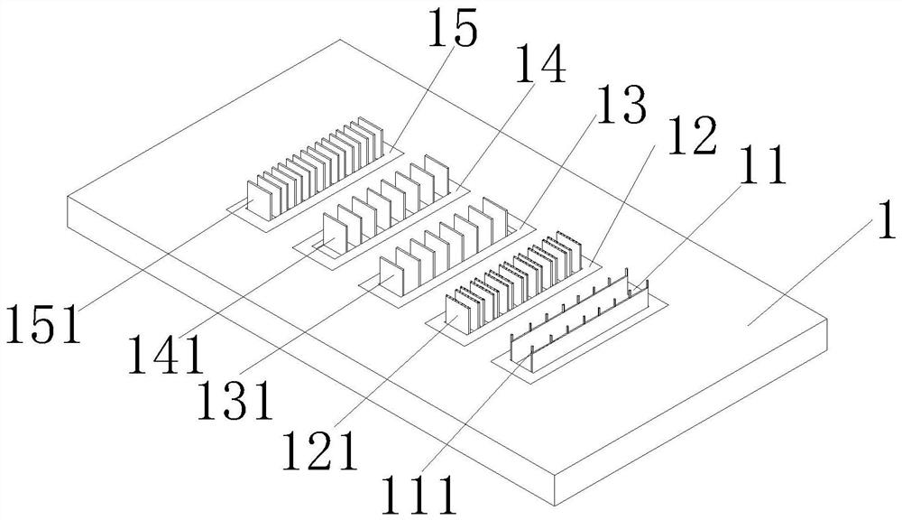 Ribbon cutting molding die for integrated circuit packaging