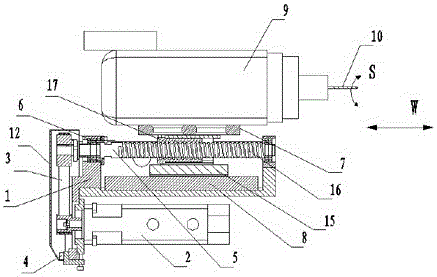 Punching device for fuselage frame