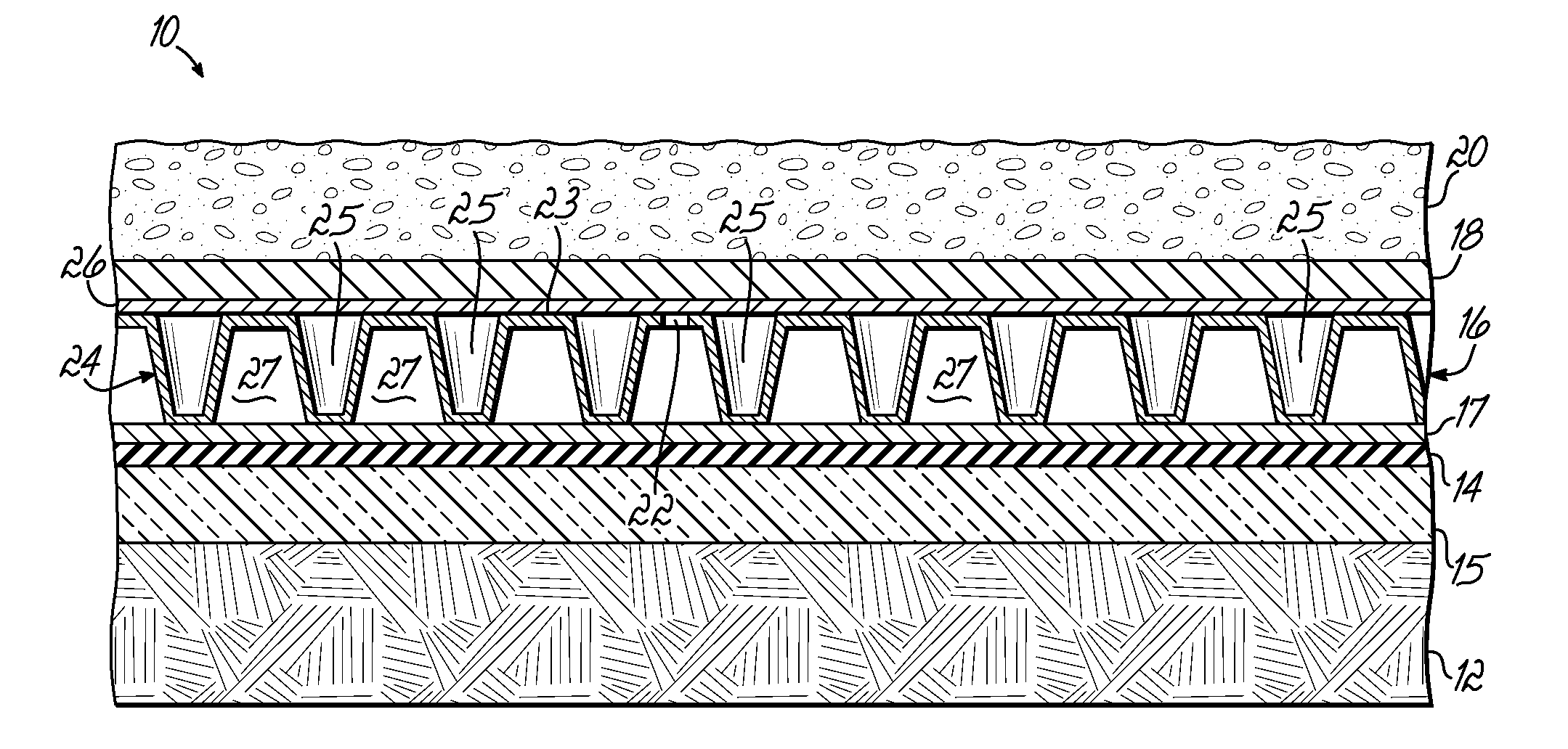 Ballasted storm water retention system