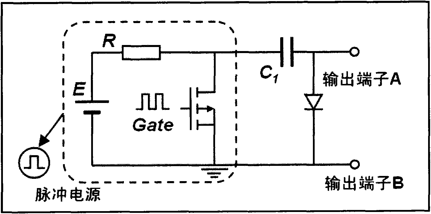 Micro-electrode array based on electrostatic induction load dispatching and online horizontal electrospark machining method of array hole