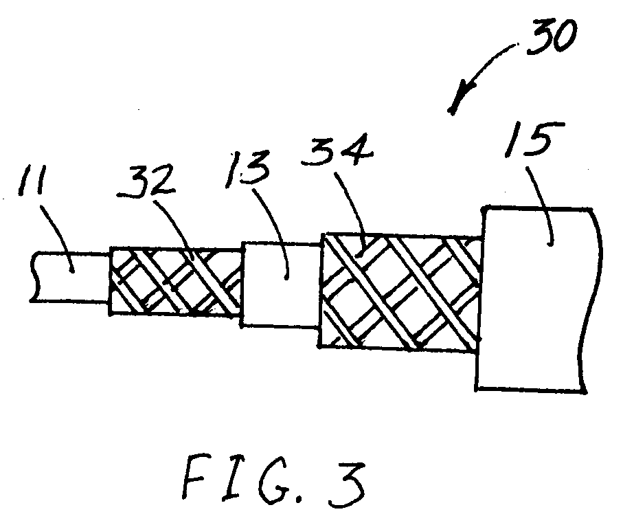 Controlled expansion hose