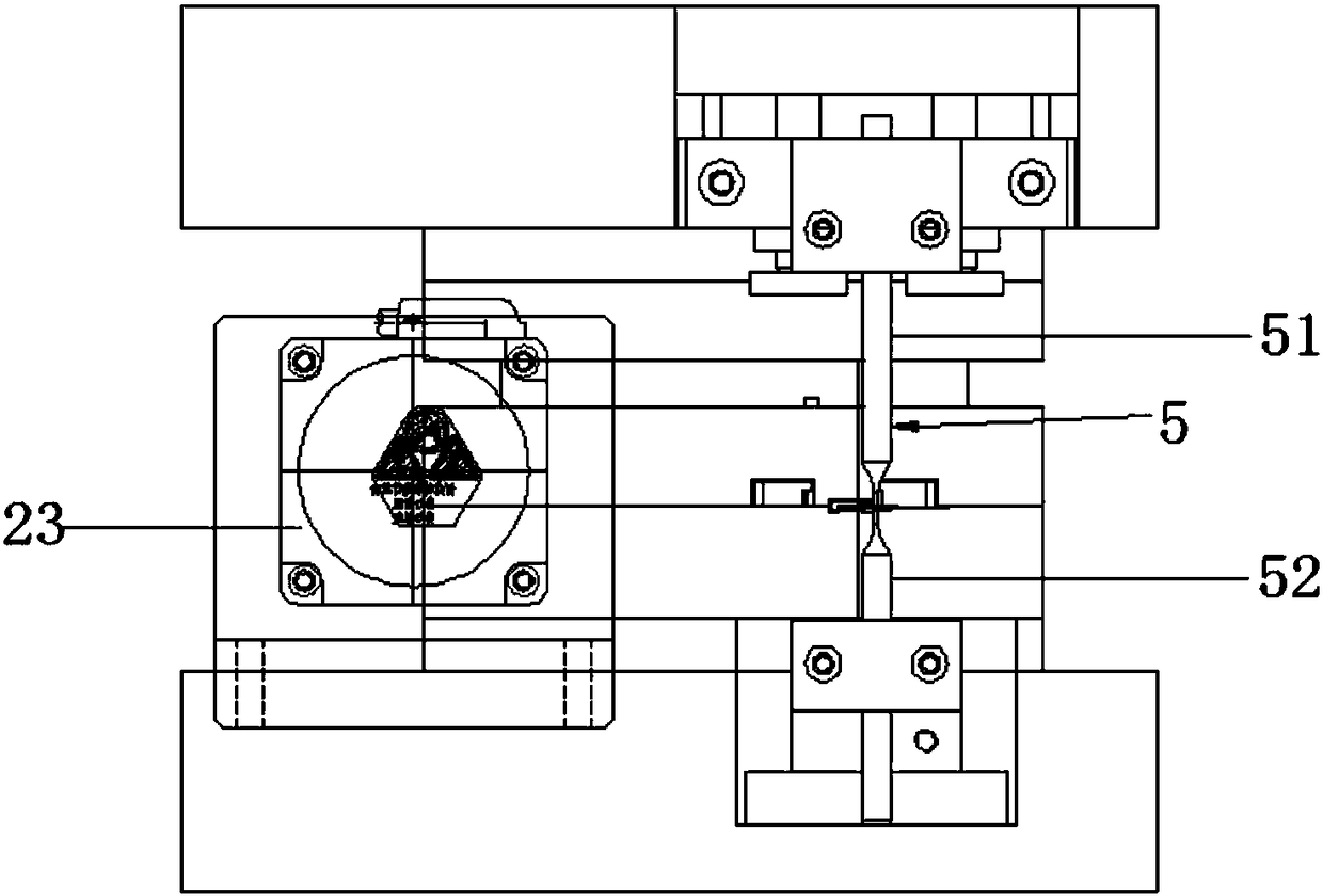 Automatic silver point welding equipment for bimetal sheet of thermal protector