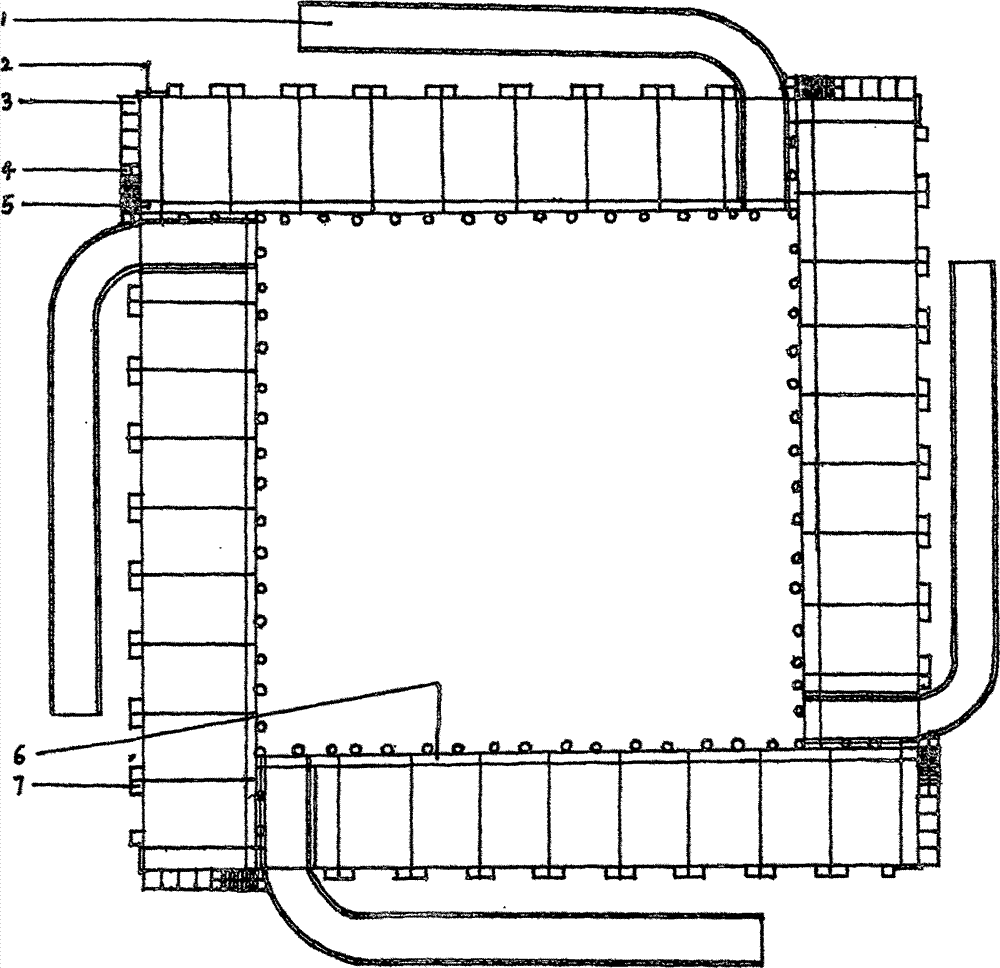 Ground-well-free noiseless, closeable and fireproof high building provided with natural air conditioner and two-layer floor garage