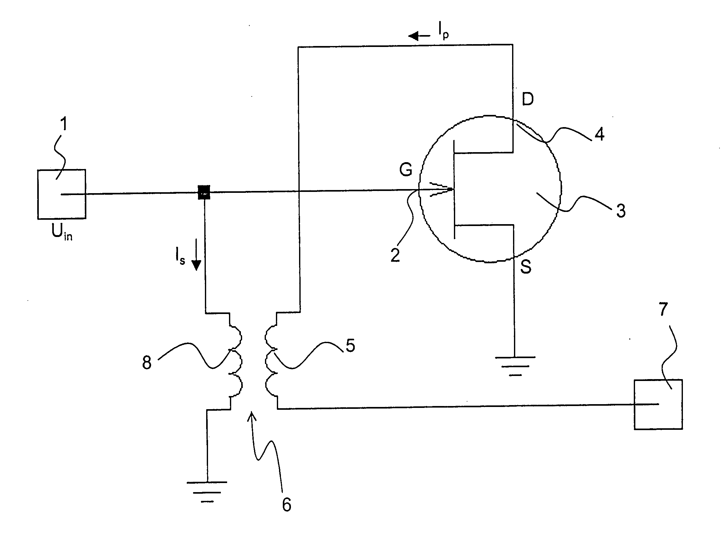 Low-noise preamplifier, in particular, for nuclear magnetic resonance (NMR)