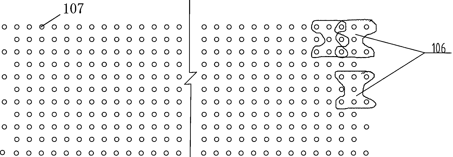 Soft soil foundation combined treatment method