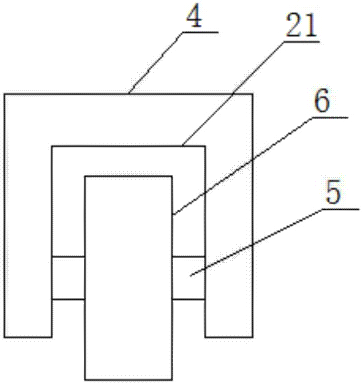 Agricultural granulate crop collecting device