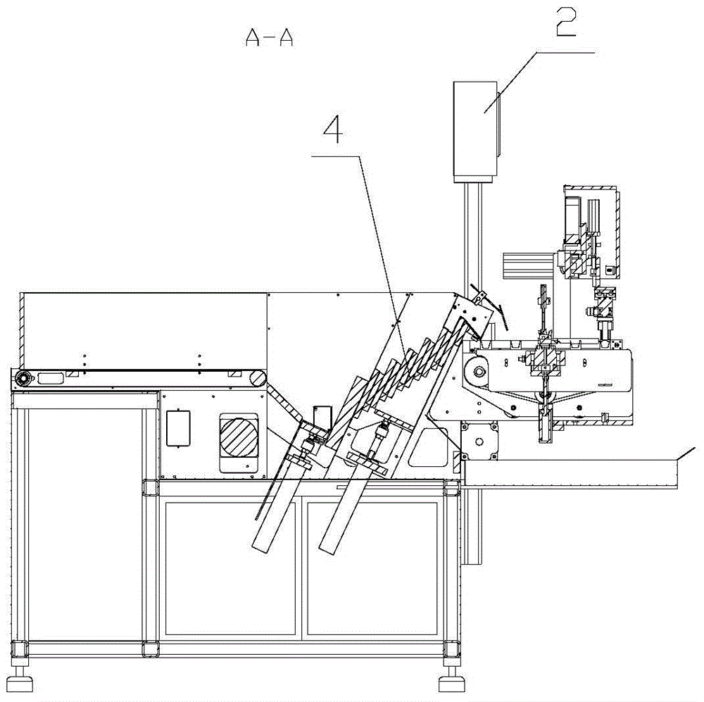 Toothbrush hair planting machine manipulator