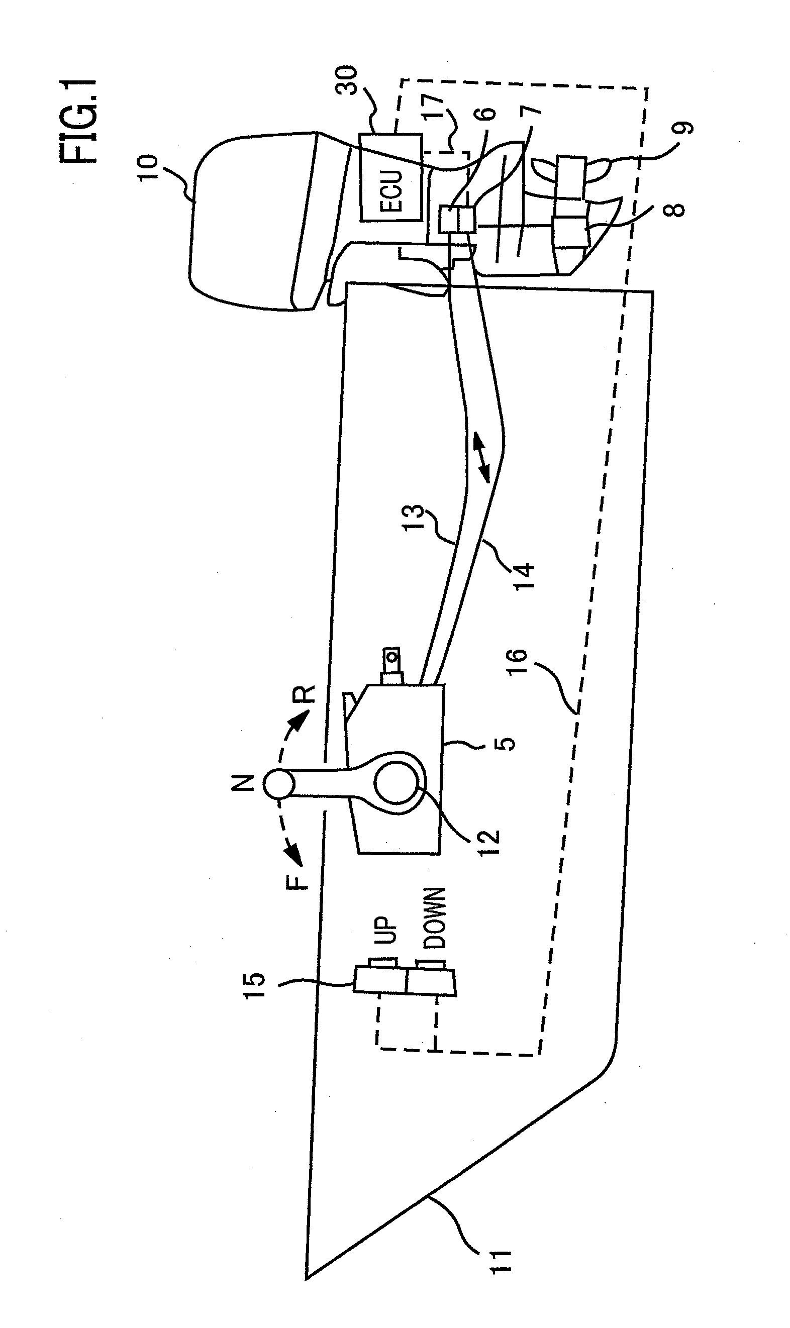 Idling rotation speed control apparatus