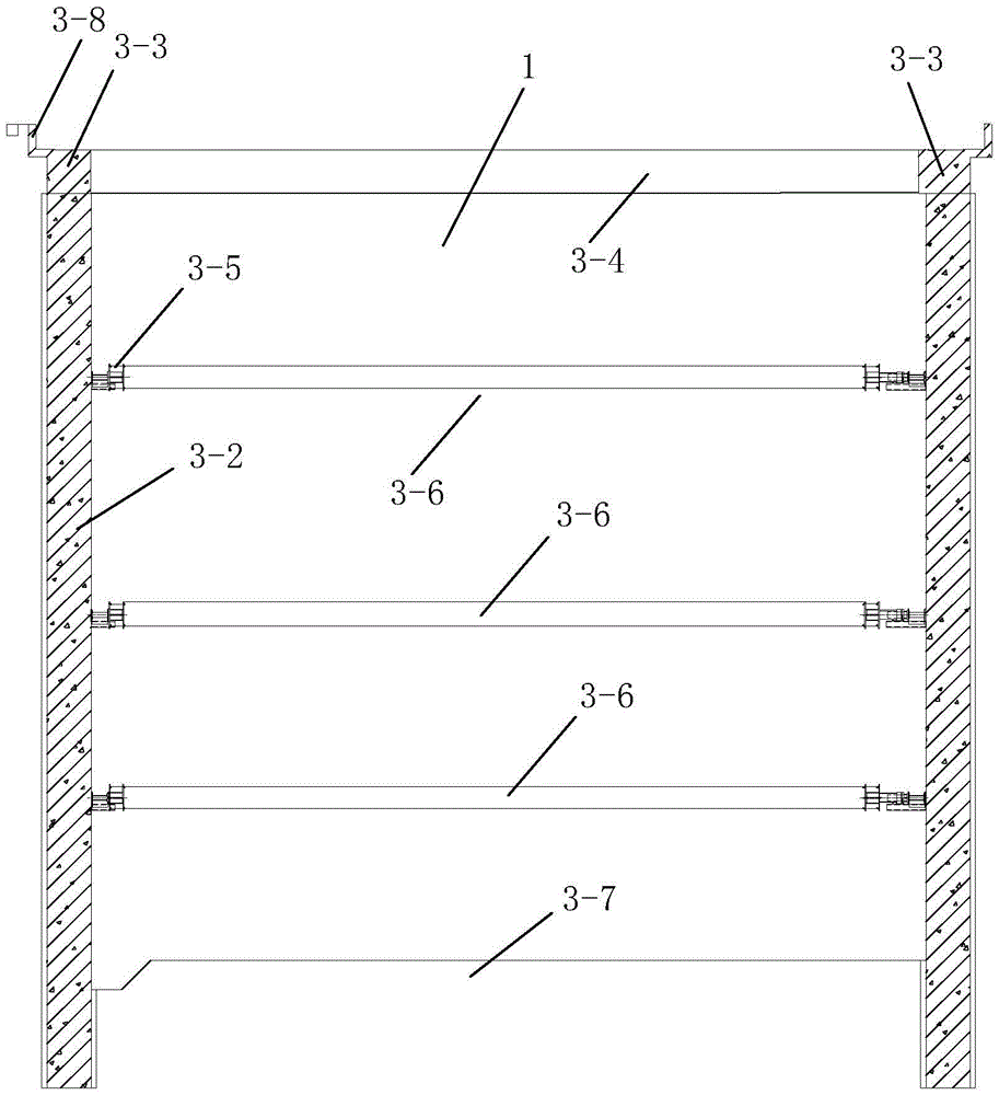 Construction method for deep foundation pit excavation of subway station