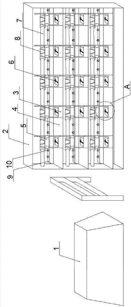 Winder with spring-fixed creel spindles