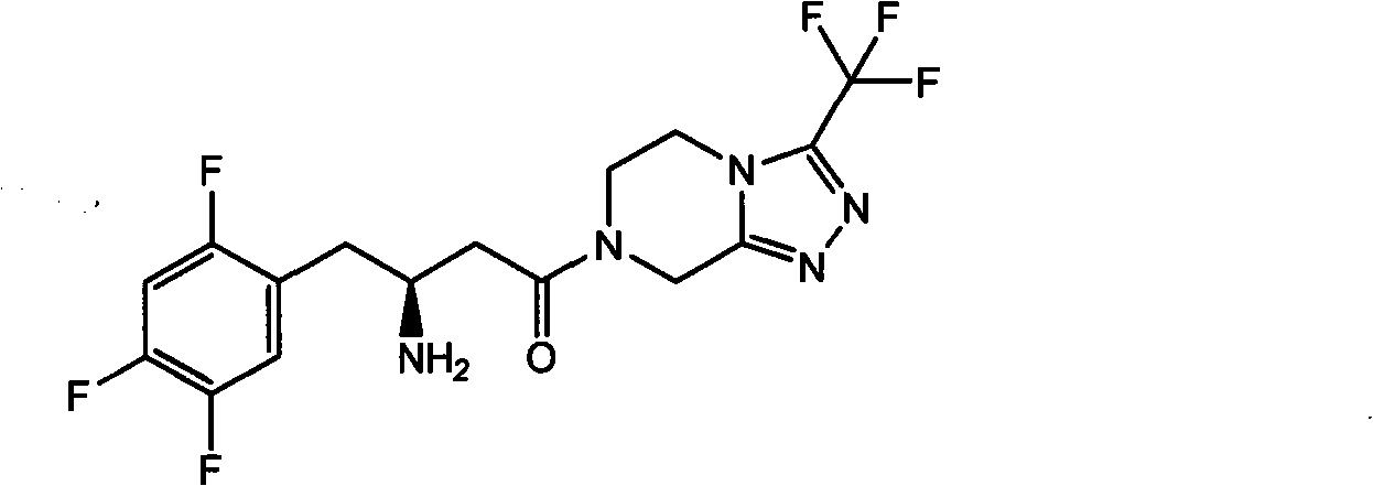 Intermediates of Sitagliptin and preparation method thereof