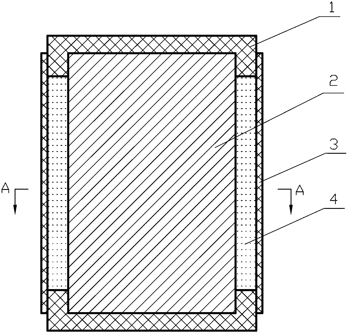 Preparation method of indium tin oxide rotary target material