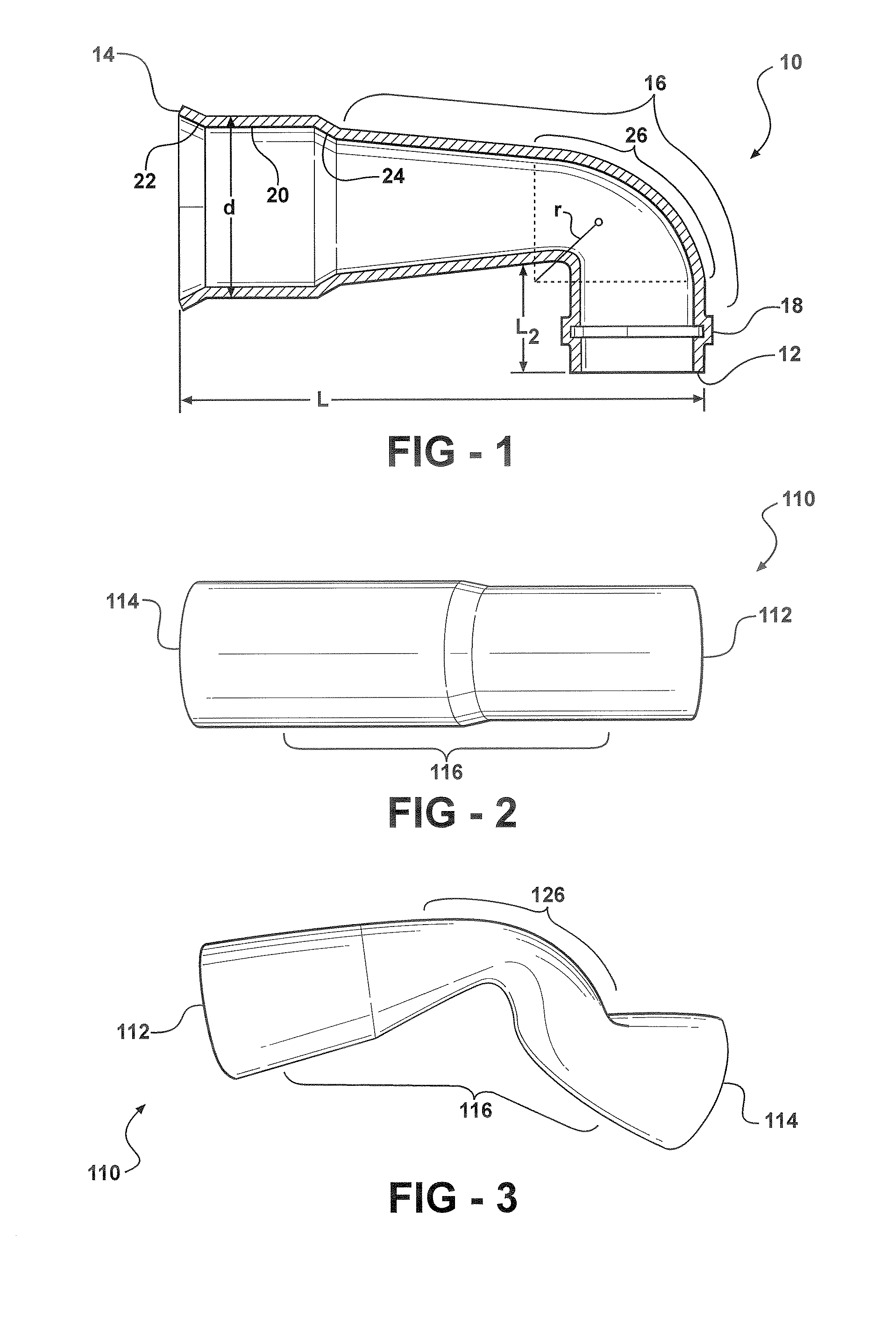 Method of forming a heater core connector