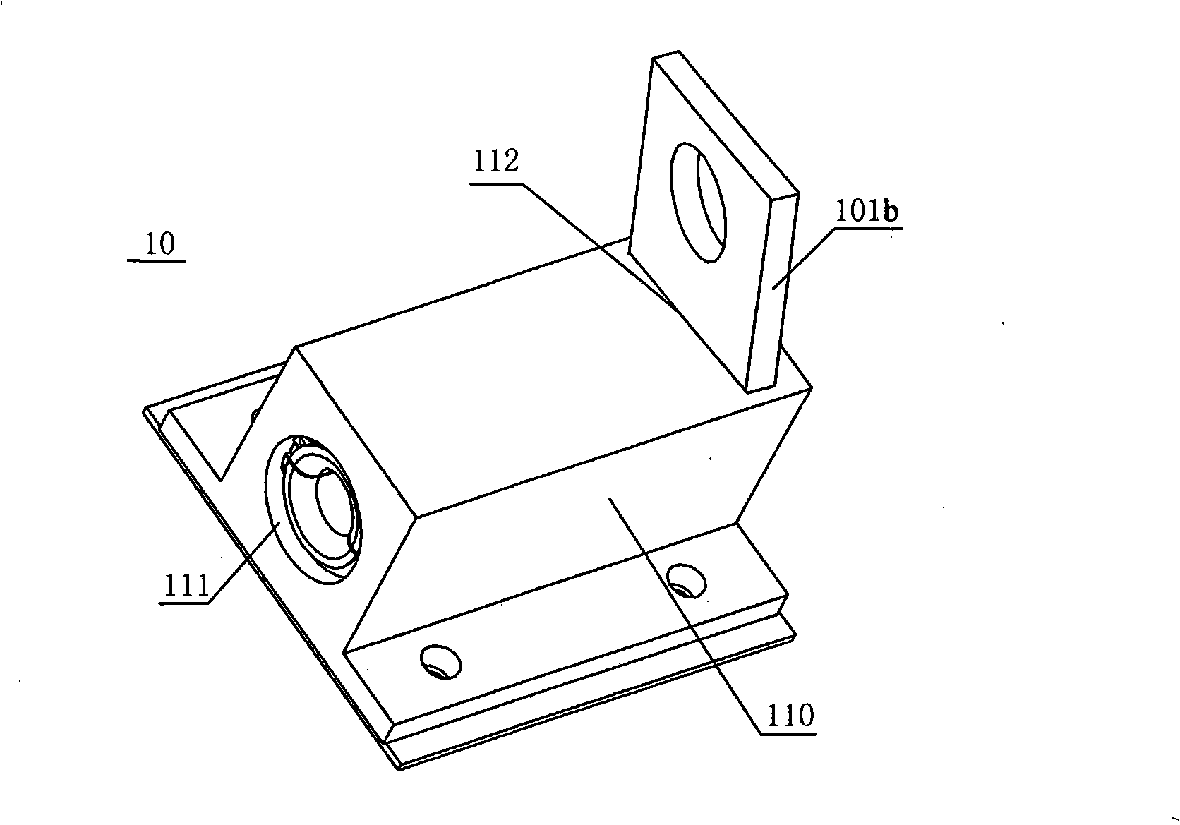 Automatic rapid plug-in mechanism