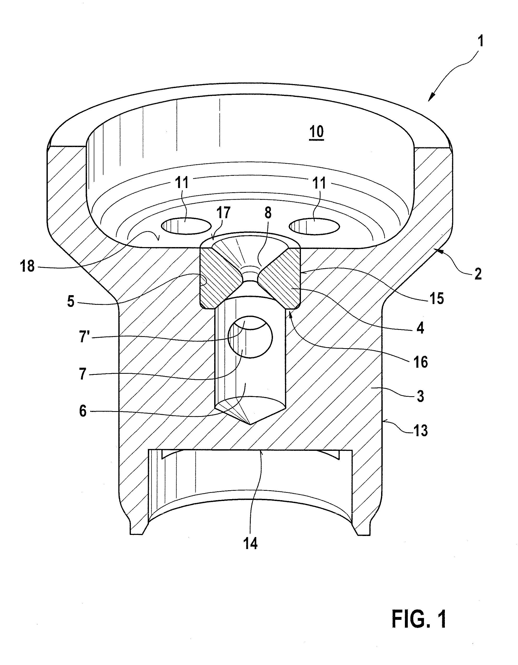 Magnet valve and driver assistance system