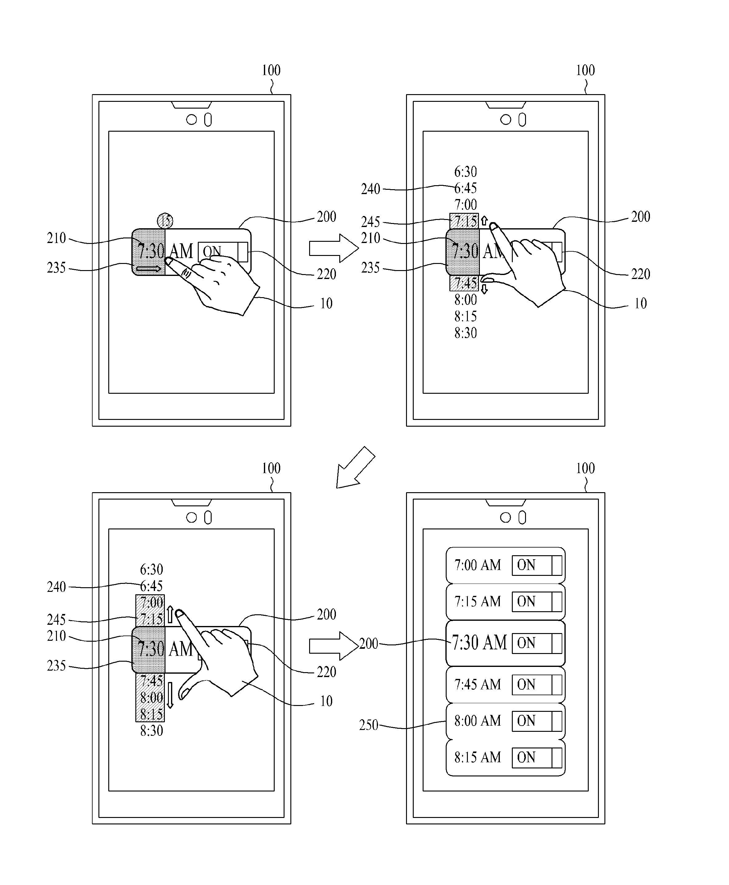 Display device and method of setting group information