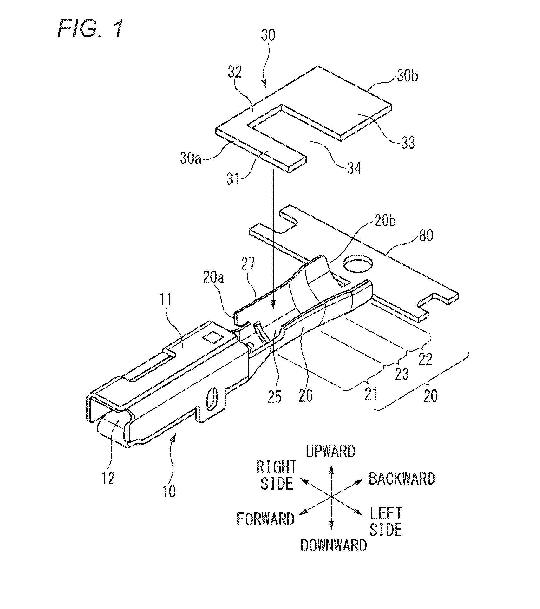 Connection structure of crimp terminal with respect to wire