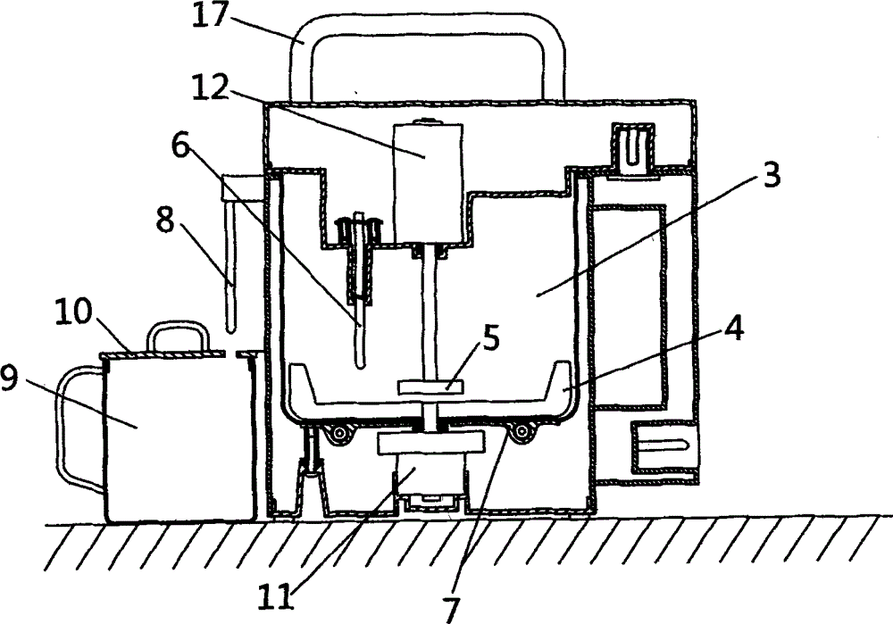 Soap making machine and soap making method