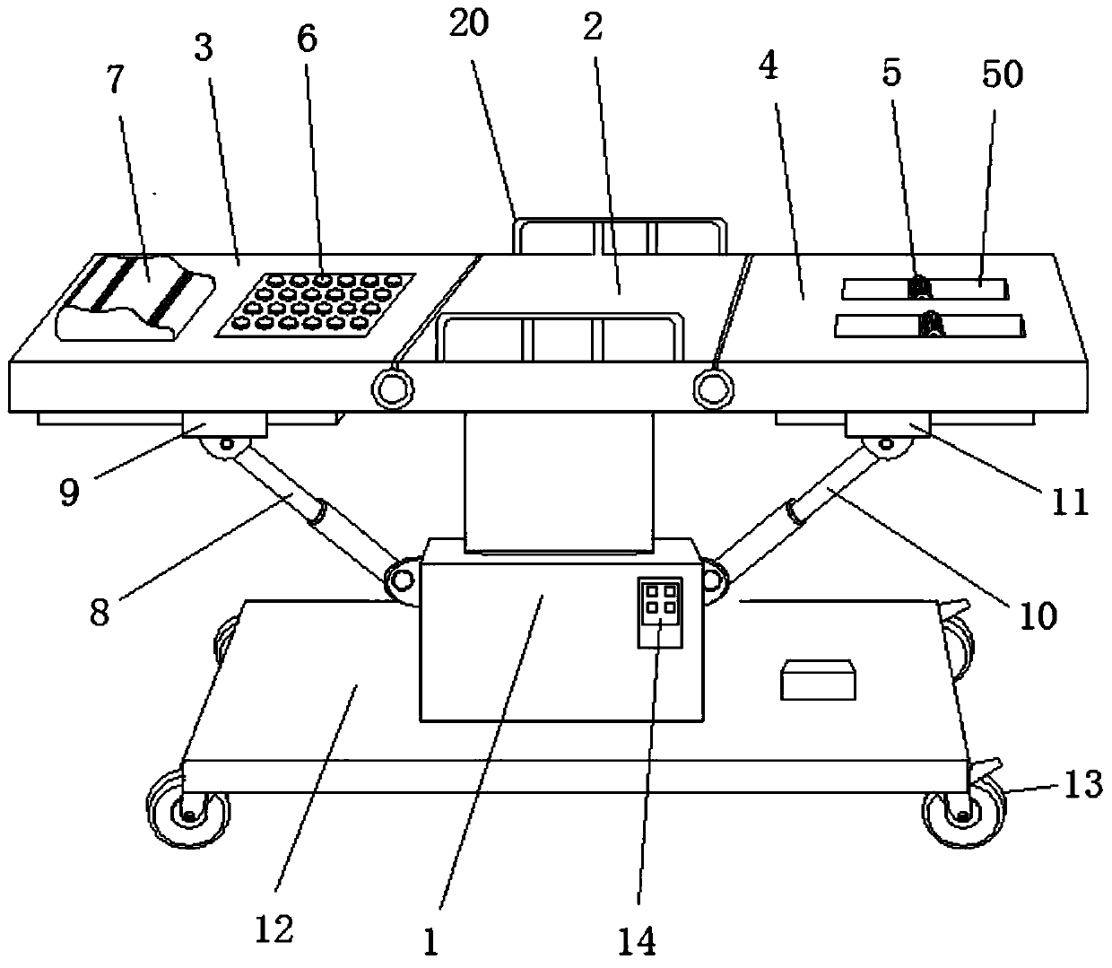 Multifunctional obstetric nursing device