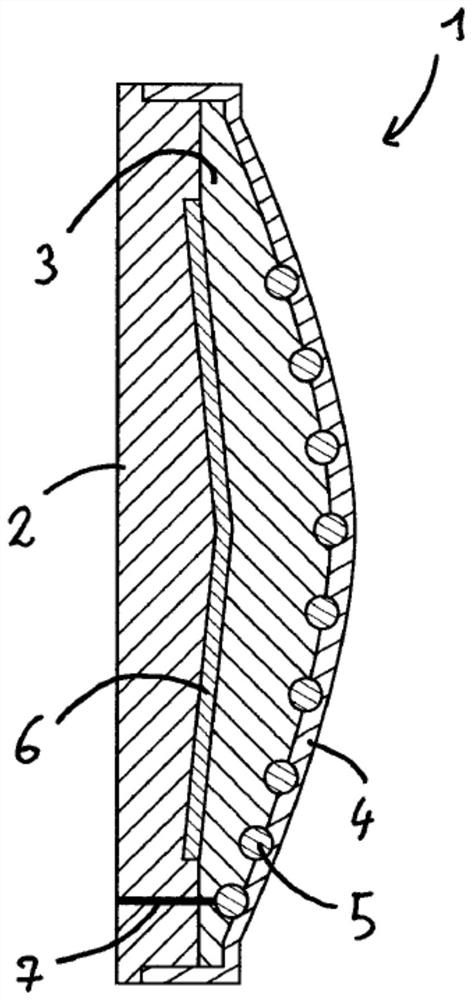 Plastic modular component