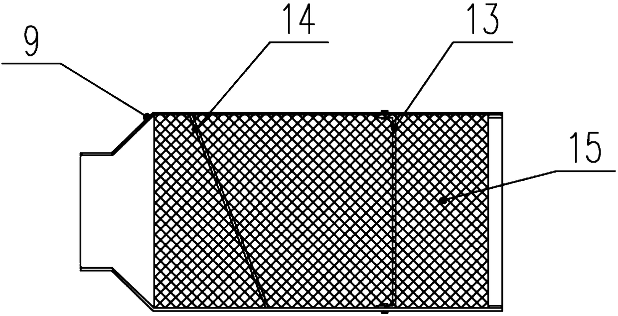 Small rice machine with efficient screening device