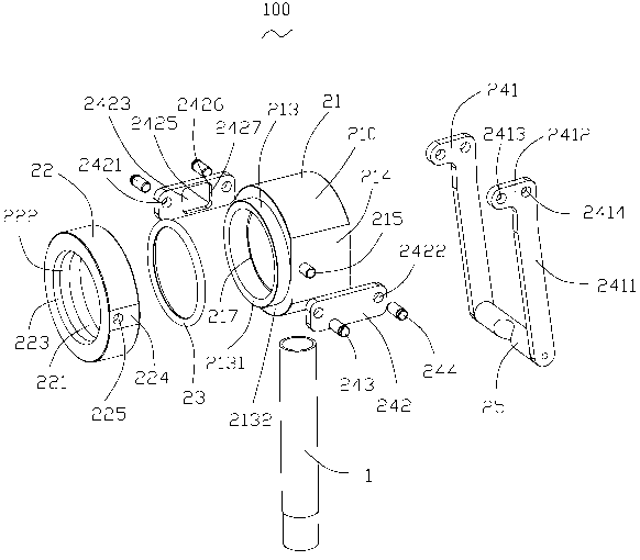 Welding shielding gas device and pipe fitting connecting piece thereof