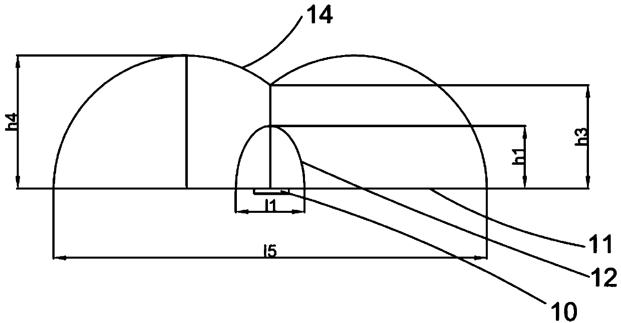 Lens for LED light sources