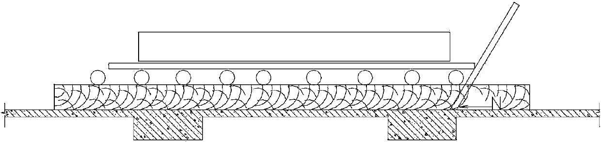 Step-by-step hoisting construction method of mega-frame steel truss beam