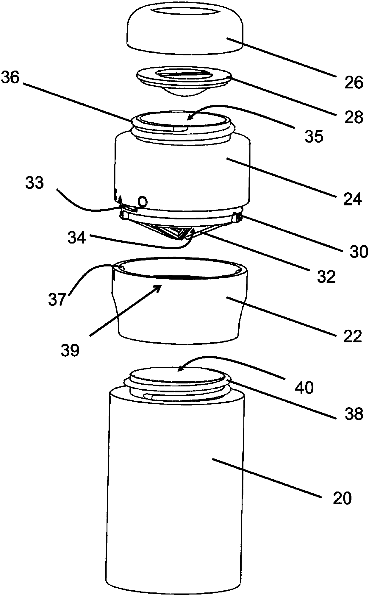 Portable milk bottle